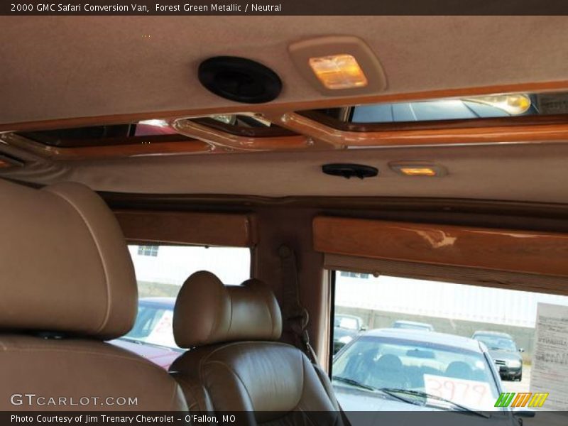 Forest Green Metallic / Neutral 2000 GMC Safari Conversion Van