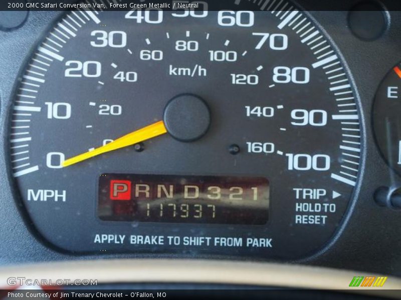 Forest Green Metallic / Neutral 2000 GMC Safari Conversion Van