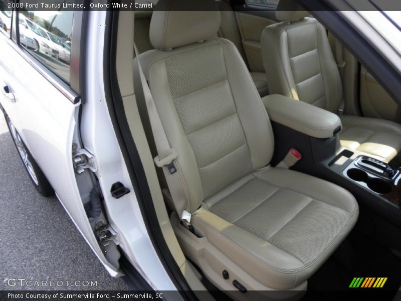 Oxford White / Camel 2008 Ford Taurus Limited