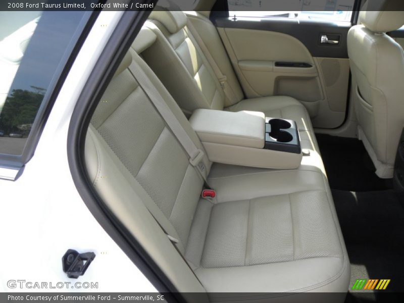 Oxford White / Camel 2008 Ford Taurus Limited
