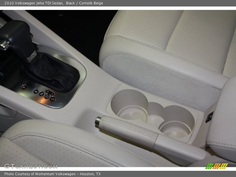 Black / Cornsilk Beige 2010 Volkswagen Jetta TDI Sedan