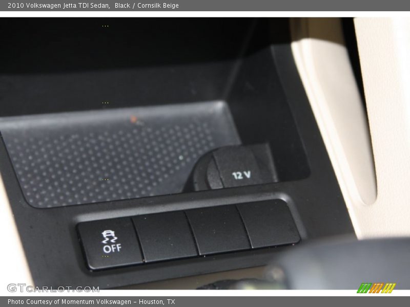 Black / Cornsilk Beige 2010 Volkswagen Jetta TDI Sedan