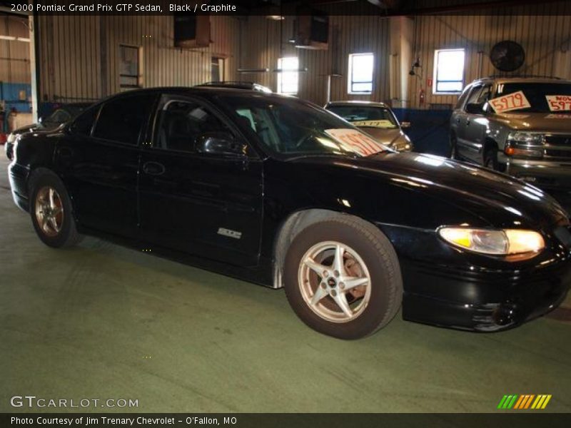 Black / Graphite 2000 Pontiac Grand Prix GTP Sedan