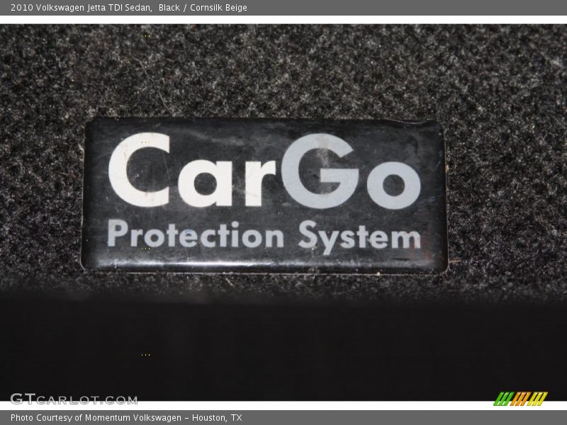 Black / Cornsilk Beige 2010 Volkswagen Jetta TDI Sedan