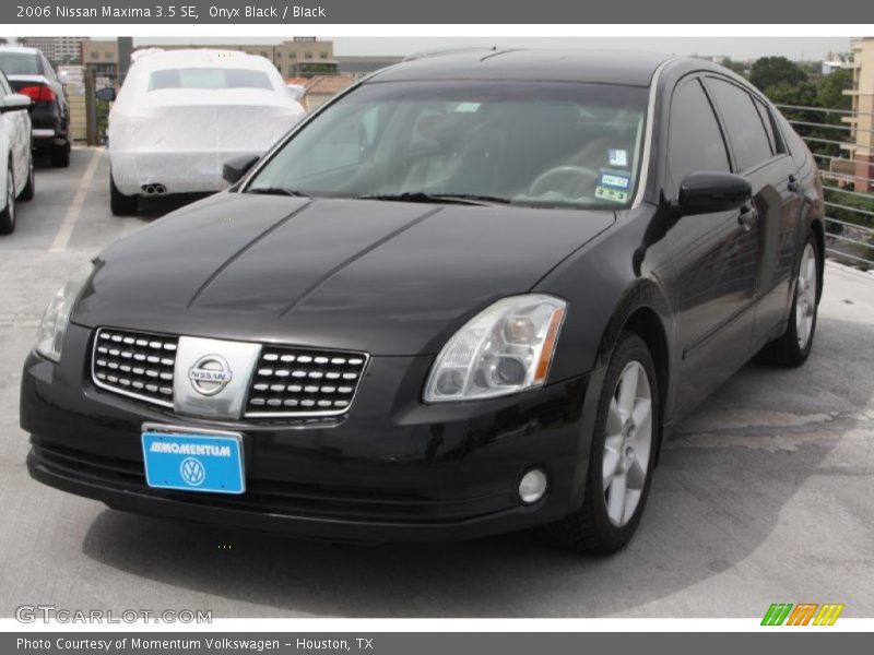 Onyx Black / Black 2006 Nissan Maxima 3.5 SE