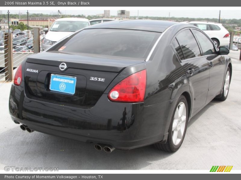 Onyx Black / Black 2006 Nissan Maxima 3.5 SE