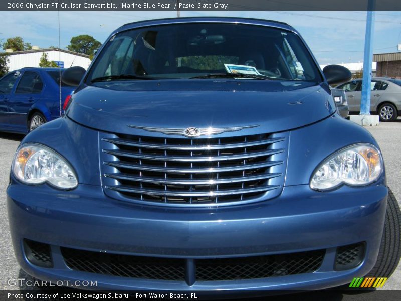 Marine Blue Pearl / Pastel Slate Gray 2006 Chrysler PT Cruiser Convertible