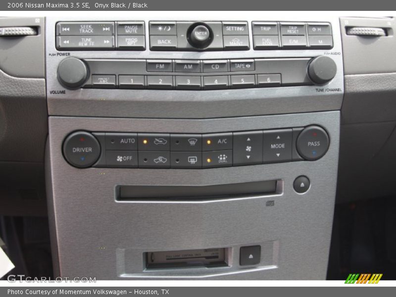 Onyx Black / Black 2006 Nissan Maxima 3.5 SE