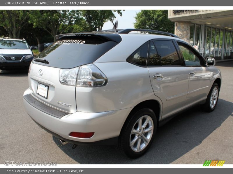 Tungsten Pearl / Black 2009 Lexus RX 350 AWD