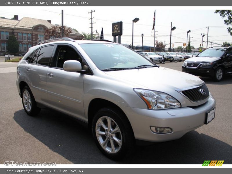 Tungsten Pearl / Black 2009 Lexus RX 350 AWD