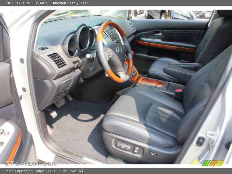Tungsten Pearl / Black 2009 Lexus RX 350 AWD