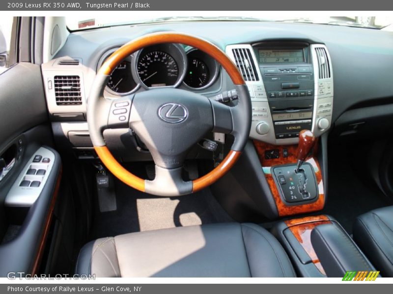 Tungsten Pearl / Black 2009 Lexus RX 350 AWD