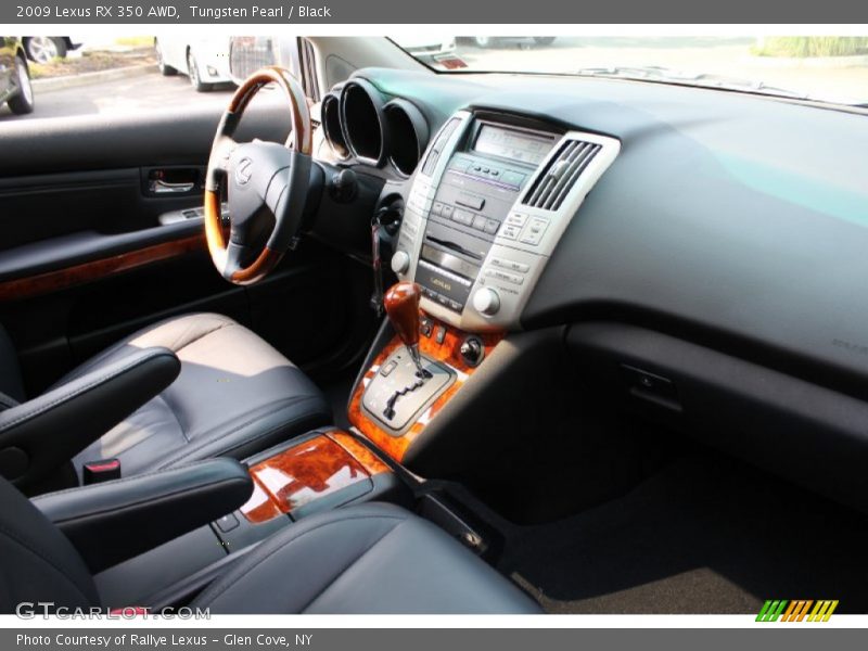 Tungsten Pearl / Black 2009 Lexus RX 350 AWD