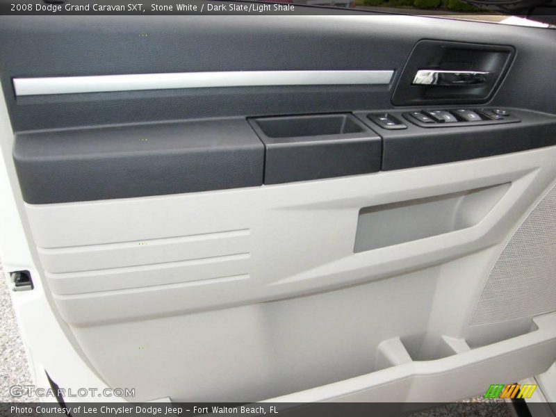 Stone White / Dark Slate/Light Shale 2008 Dodge Grand Caravan SXT