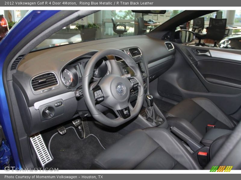  2012 Golf R 4 Door 4Motion R Titan Black Leather Interior