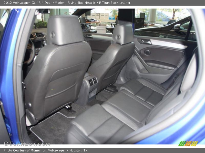 Rear Seat of 2012 Golf R 4 Door 4Motion