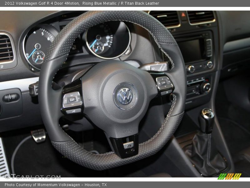  2012 Golf R 4 Door 4Motion Steering Wheel