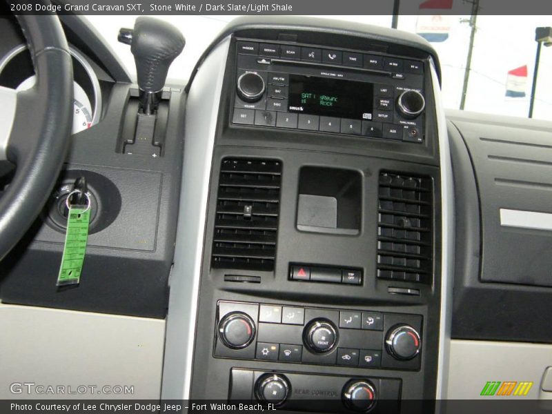 Stone White / Dark Slate/Light Shale 2008 Dodge Grand Caravan SXT