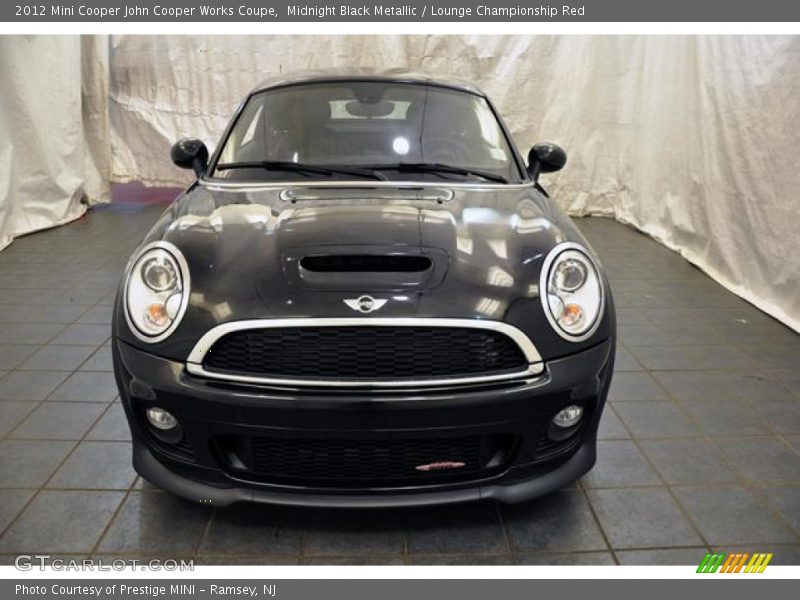Midnight Black Metallic / Lounge Championship Red 2012 Mini Cooper John Cooper Works Coupe