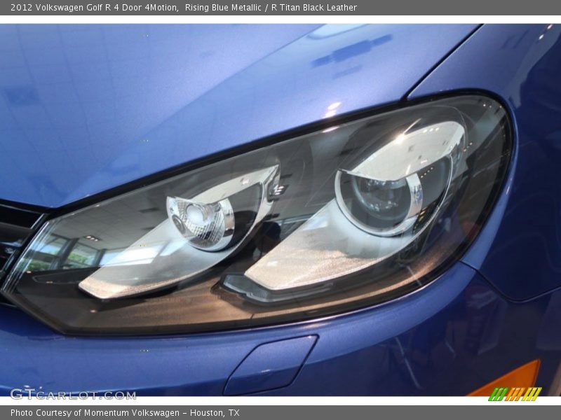 Rising Blue Metallic / R Titan Black Leather 2012 Volkswagen Golf R 4 Door 4Motion