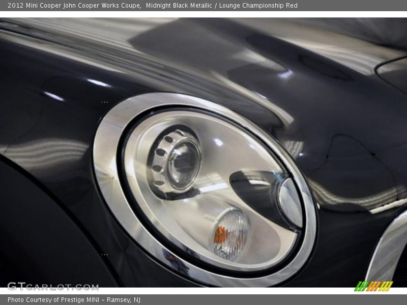 Midnight Black Metallic / Lounge Championship Red 2012 Mini Cooper John Cooper Works Coupe
