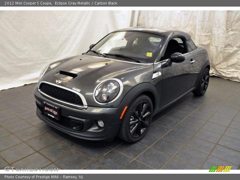 Eclipse Gray Metallic / Carbon Black 2012 Mini Cooper S Coupe