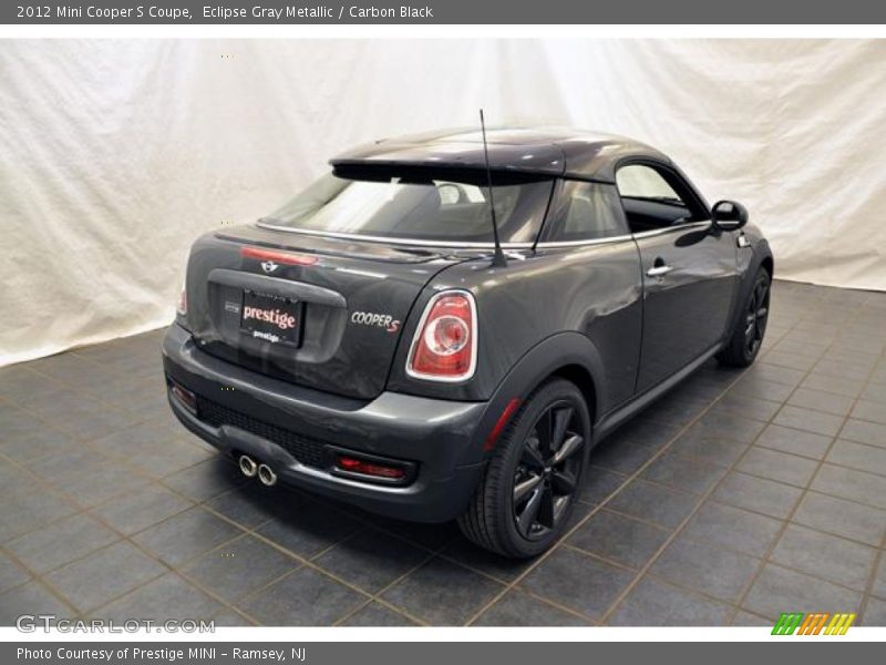Eclipse Gray Metallic / Carbon Black 2012 Mini Cooper S Coupe
