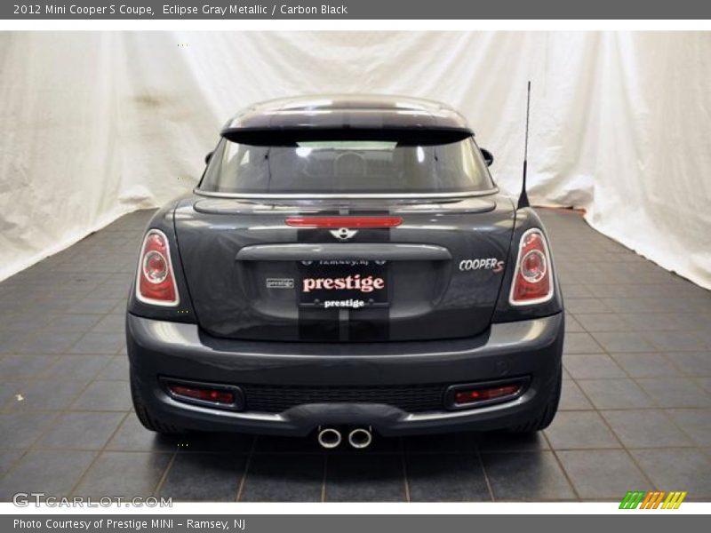 Eclipse Gray Metallic / Carbon Black 2012 Mini Cooper S Coupe