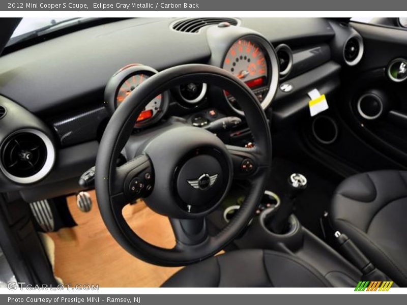 Eclipse Gray Metallic / Carbon Black 2012 Mini Cooper S Coupe