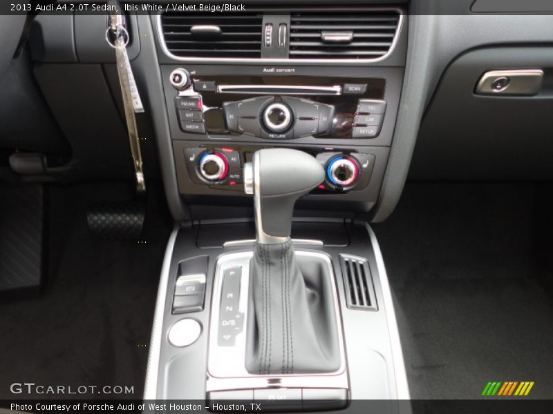 Ibis White / Velvet Beige/Black 2013 Audi A4 2.0T Sedan