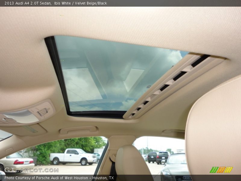 Ibis White / Velvet Beige/Black 2013 Audi A4 2.0T Sedan