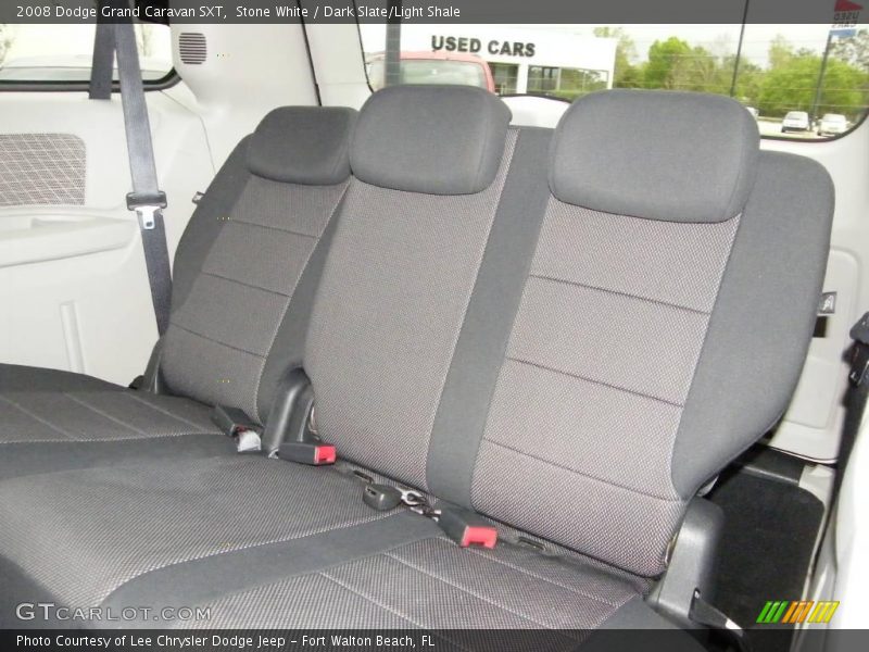 Stone White / Dark Slate/Light Shale 2008 Dodge Grand Caravan SXT