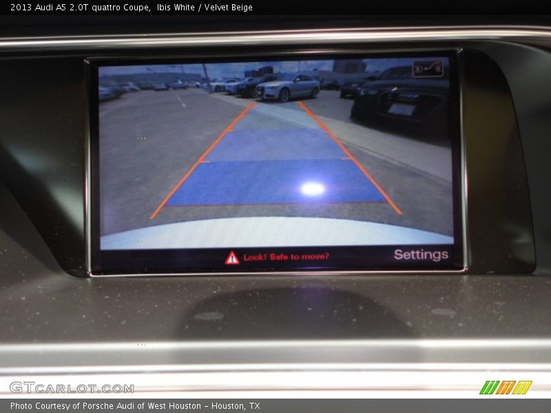 Ibis White / Velvet Beige 2013 Audi A5 2.0T quattro Coupe