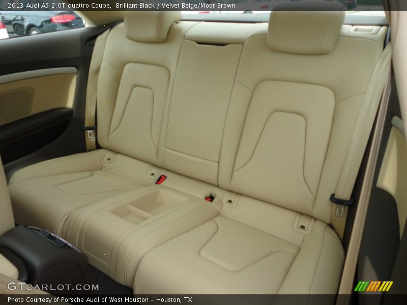 Rear Seat of 2013 A5 2.0T quattro Coupe