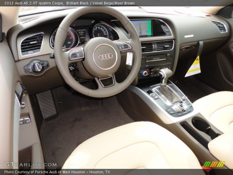 Velvet Beige/Moor Brown Interior - 2013 A5 2.0T quattro Coupe 