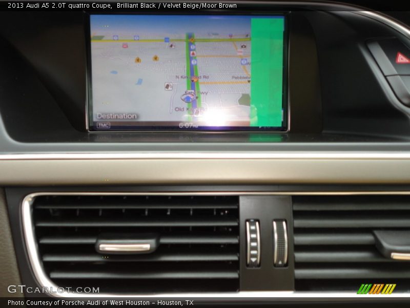 Brilliant Black / Velvet Beige/Moor Brown 2013 Audi A5 2.0T quattro Coupe