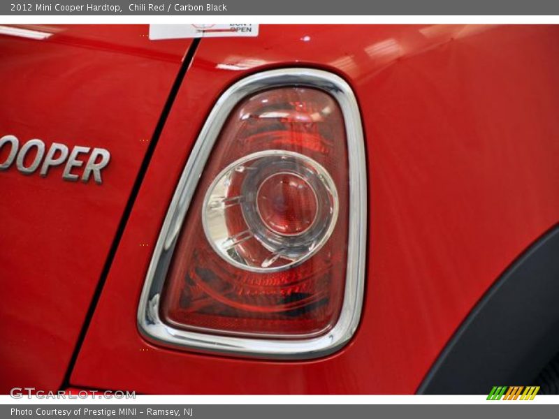 Chili Red / Carbon Black 2012 Mini Cooper Hardtop