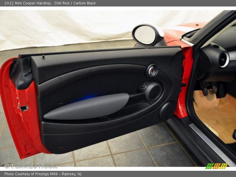 Chili Red / Carbon Black 2012 Mini Cooper Hardtop