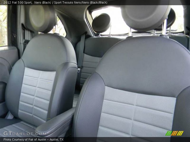 Nero (Black) / Sport Tessuto Nero/Nero (Black/Black) 2012 Fiat 500 Sport
