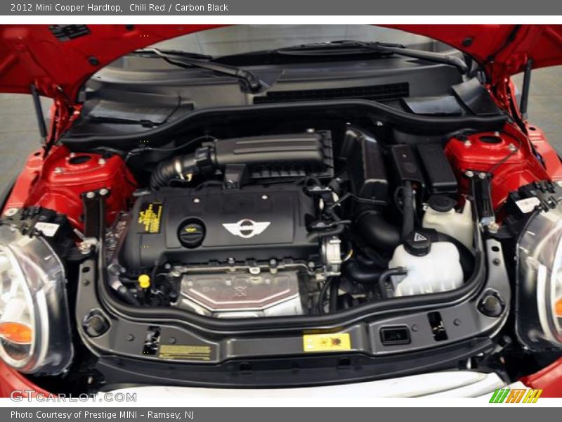Chili Red / Carbon Black 2012 Mini Cooper Hardtop