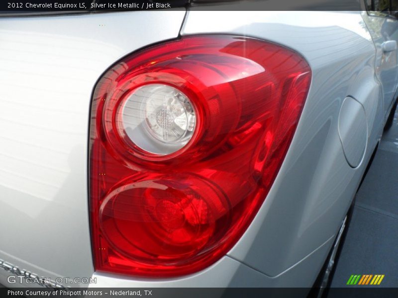 Silver Ice Metallic / Jet Black 2012 Chevrolet Equinox LS