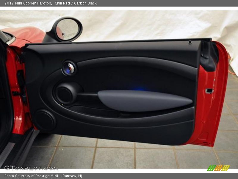 Chili Red / Carbon Black 2012 Mini Cooper Hardtop