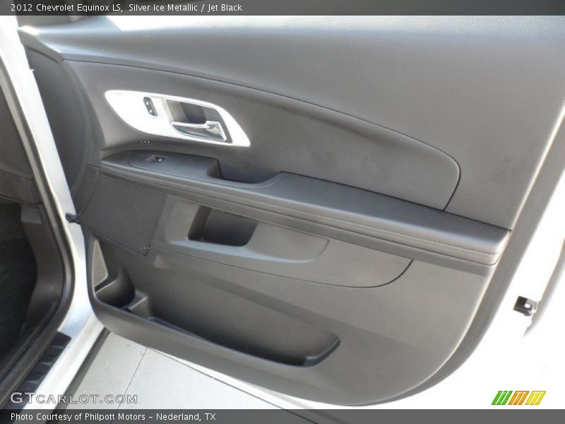 Silver Ice Metallic / Jet Black 2012 Chevrolet Equinox LS