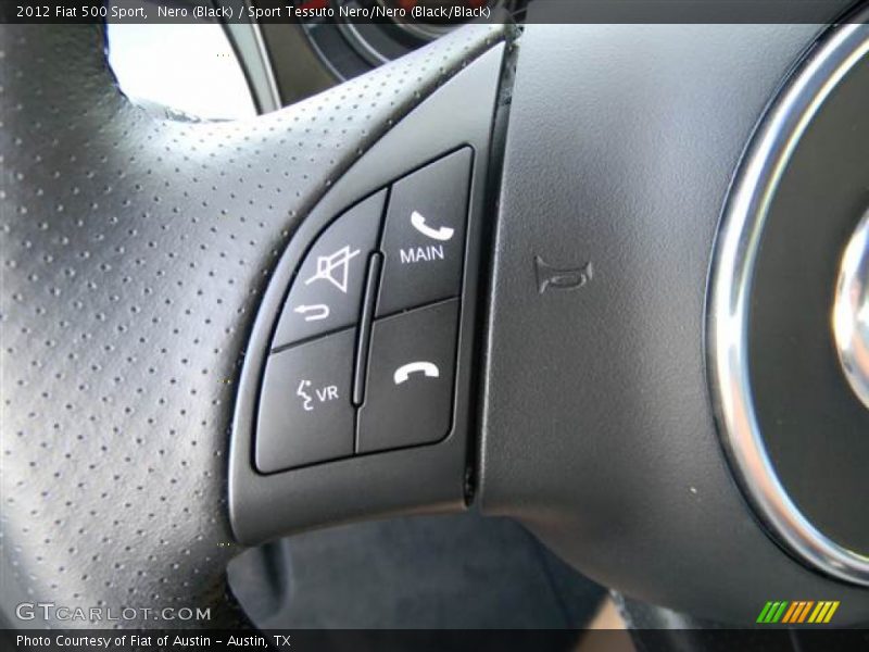 Controls of 2012 500 Sport