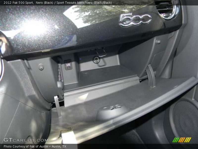 Glove Box - 2012 Fiat 500 Sport