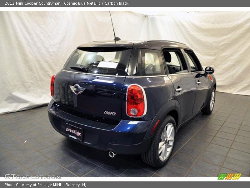 Cosmic Blue Metallic / Carbon Black 2012 Mini Cooper Countryman