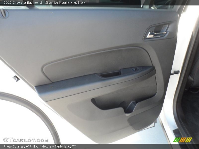Silver Ice Metallic / Jet Black 2012 Chevrolet Equinox LS
