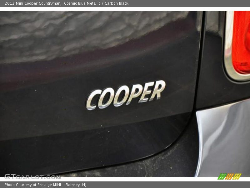 Cosmic Blue Metallic / Carbon Black 2012 Mini Cooper Countryman