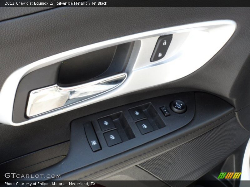 Silver Ice Metallic / Jet Black 2012 Chevrolet Equinox LS