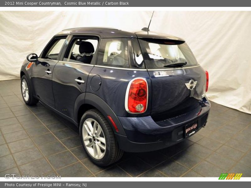 Cosmic Blue Metallic / Carbon Black 2012 Mini Cooper Countryman
